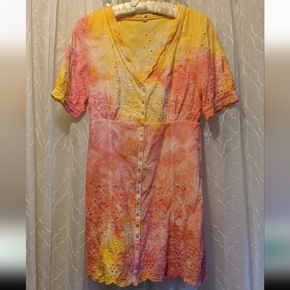 Spell Damsel Lace Playdress - Custom Tie Dye - 💯% Cotton